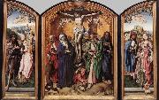 MASTER of the St. Bartholomew Altar Crucifixion Altarpiece oil painting picture wholesale
